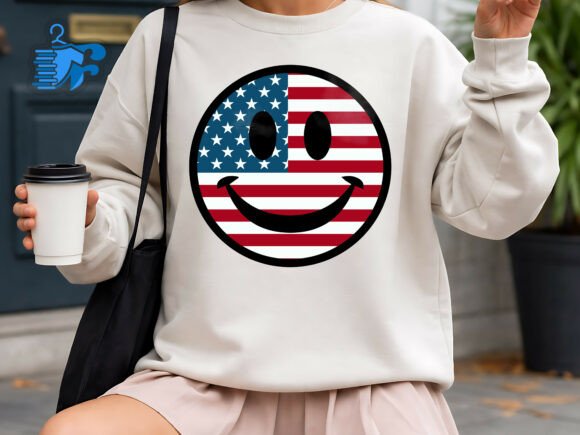 American Flag Smiley Face Design Review