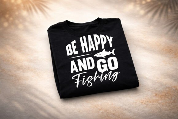 BE HAPPY and GO FISHING SVG Design Review