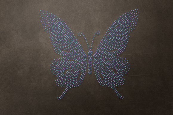 Butterfly Rhinestone Design: Graphics & T-Shirt Designs
