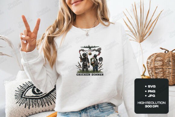 Chicken Dinner Battle Royale Design Review: Tactical Style for Embroidery Projects