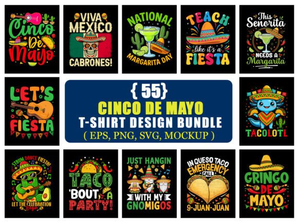 Cinco De Mayo T-Shirt Designs & Graphics Review