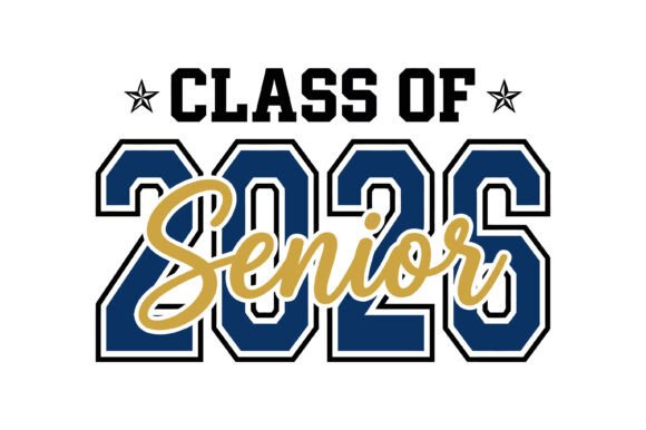 Class of 2026 Seniors Design: A Fresh Graphic for Modern T-Shirt and Blog Visuals