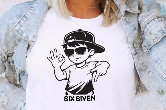 Cool Boy Six Seven T-Shirt Svg Design Review