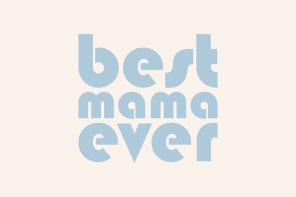 Retro Best Mama Ever SVG T-Shirt Design Review