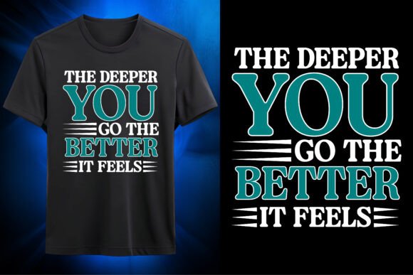 Scuba Diving Deep Feels SVG Design for T-Shirt Graphics That Speak Volumes