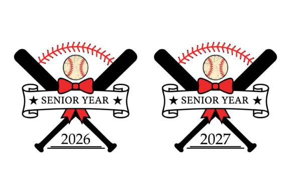 Senior Year Baseball 2026 2027 Design for T-Shirt & Craft Graphics